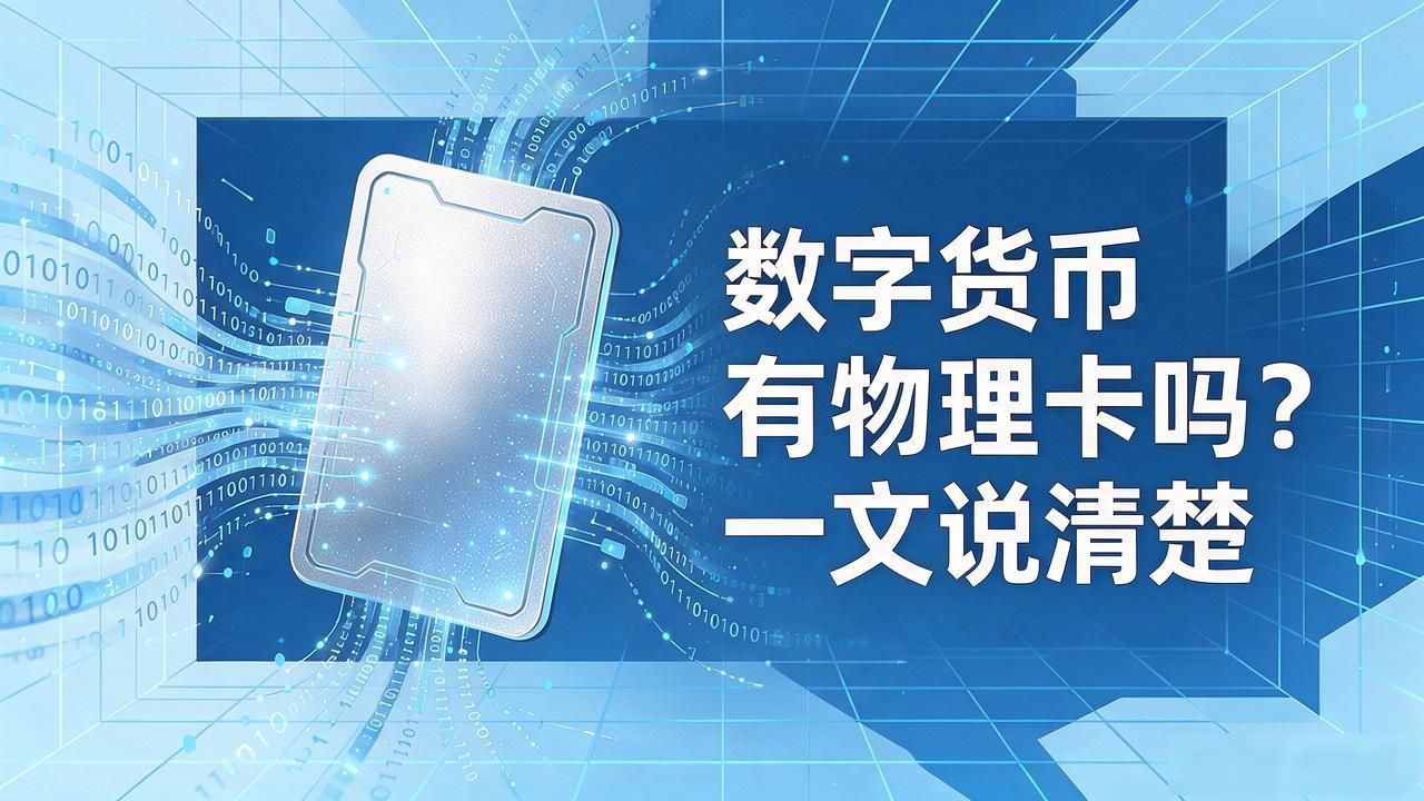 数字货币有物理卡吗？一文说清楚