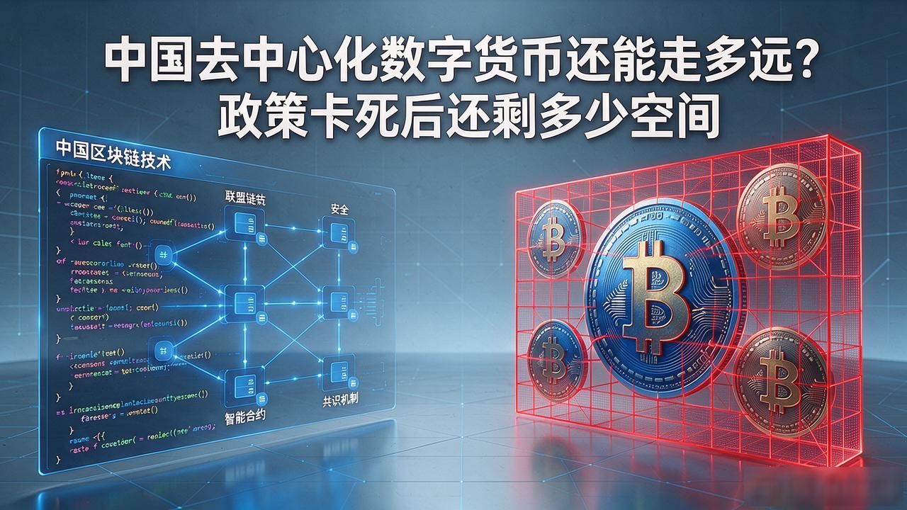 中国去中心化数字货币还能走多远？政策卡死后还剩多少空间