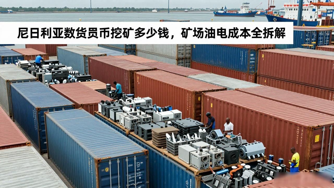 尼日利亚数字货币挖矿多少钱，矿场油电成本全拆解