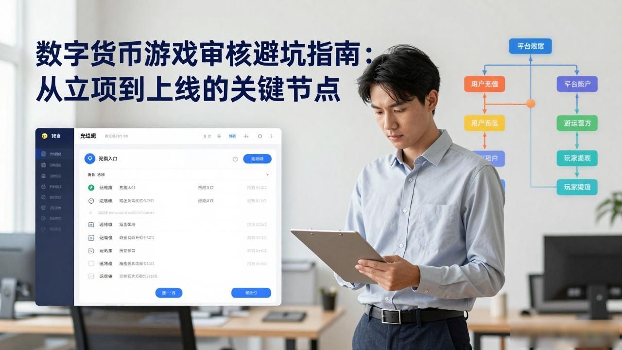 数字货币游戏审核避坑指南：从立项到上线的关键节点
