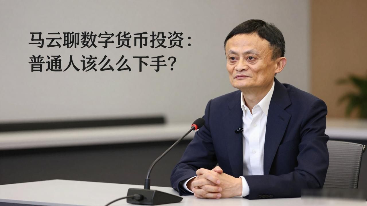 马云聊数字货币投资：普通人该怎么下手？